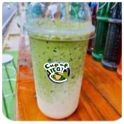 ชาเขียวนมเย็น