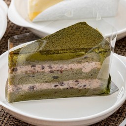 เค้กมัทฉะถั่วแดง