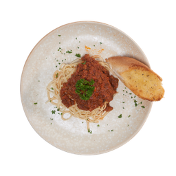 P1 Spaghetti Bolognese สปาเก็ตตี้ซอสเนื้อ