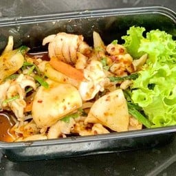 พริกเผาปลาหมึก