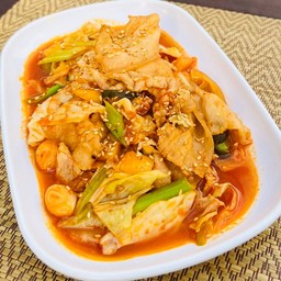 หมูผัดกิมจิ