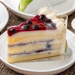 เค้กบลูเบอรี่นมสด