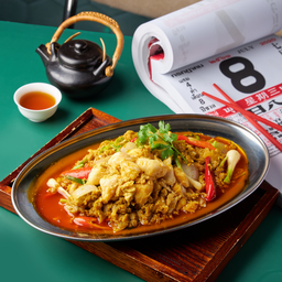 ปูก้อนผัดผงกะหรี่