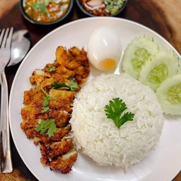 ข้าวไก่ทอด