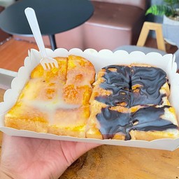 เนยนม1แผ่น ช็อคโกแลตนม 1แผ่น