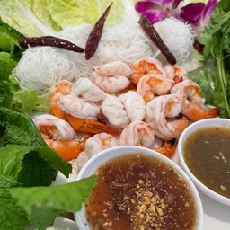 เมี่ยงกุ้งสุก