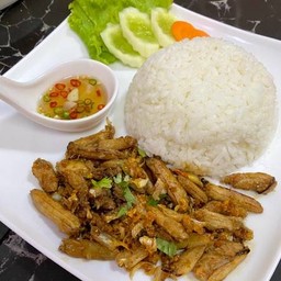 ข้าว ปู กระเทีียม