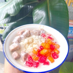 ทับทิมกรอบน้ำกะทิเคี่ยว