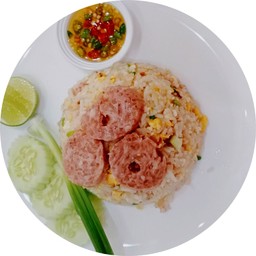 ข้าวผัด แหนม
