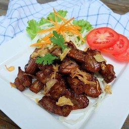 ใส้อ่อนทอด