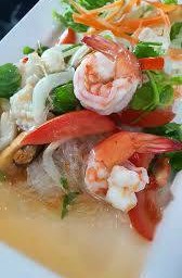 ยำวุ้นเส้น รวมมติรทะเล