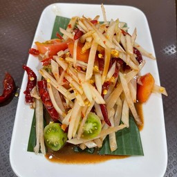 ตำกุ้งสด