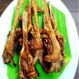 Fried Duck Beaks