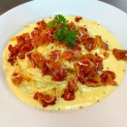 สปาเก็ตตี้คาโบนาร่า (SPAGHETTI CARBONARA)