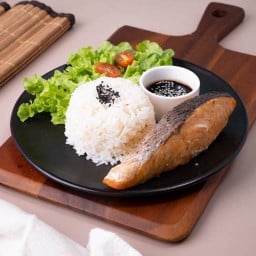 ข้าวปลาแซลม่อนเทอริยากิ