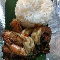 ข้าวไข่ข้น เมนูหมูกรอบ หอยทอด ผัดไทย ตลาดราชพฤกษ์เมืองเอก3