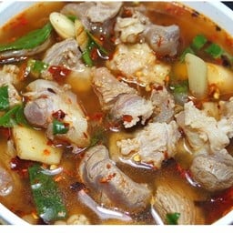 ต้มแซ่บเครื่องในเนื้อ