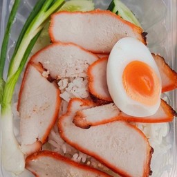 ข้าวหมูแดงล้วน