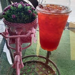 ชาดำน้ำผึ้( เย็น)