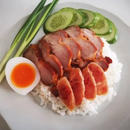 ข้าวหมูแดง ธรรมดา