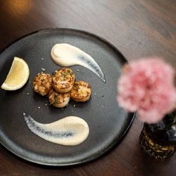 หอยเชลล์ย่าง