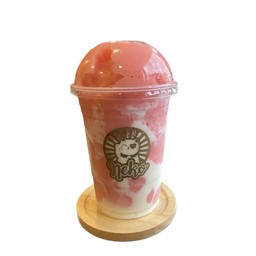 สตรอว์เบอร์รี่โยเกิร์ตสมูทตี้