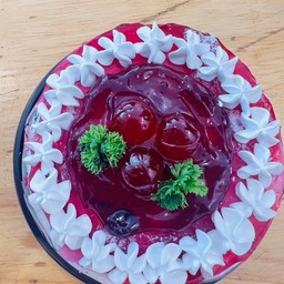 เค้กเป่าวันเกิด ดับเบิ้ลบลูเบอร์รี่เยลลี่