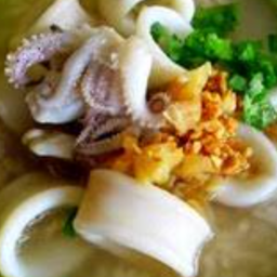 ข้าวต้มปลาหมึก