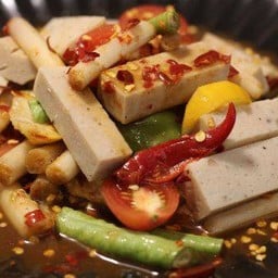 ตำเกาเหลาไหลบัวหมูยอ