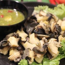 หอยเชอร์รี่ลวกจิ้ม