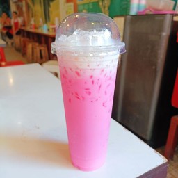 นมชมพูเย็น