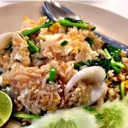 Fried Rice With Squid