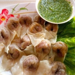 เกี้ยวปลาลวกจิ้ม