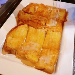 หมีย่าง “ปังปิ้ง เนย นม “