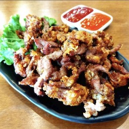 หมูทอดกระเทียม ไซส์ L