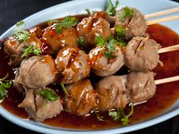 เมนูเอาใจสายเนื้อ (ลูกชิ้นเอ็น-เนื้อ 5 ไม้)