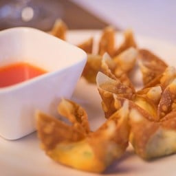 เกี๊ยวปูครีมชีส 