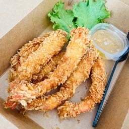 กุ้งชุปแป้งทอด