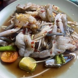 ตำปูม้าปลาร้ากุ้งสด