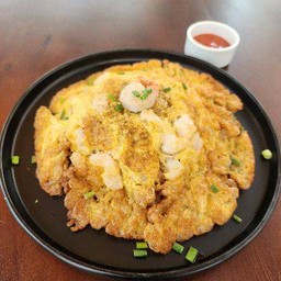 ข้าวไข่เจียวกุ้ง