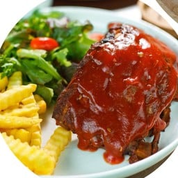 ซี่โครงหมูอบซอสบาบิคิว