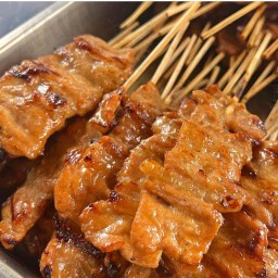 หมูปิ้งโบราณ ตอนเช้า🐷🌤️