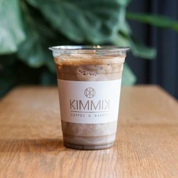 Iced Hojicha Latte