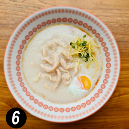 6. โจ๊ก ไก่ (ใส่ไข่) (A)