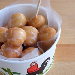 หมั่นโถวทอด นมข้นหวาน