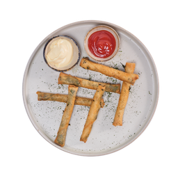 A8 Spinach Cheese Springrolls ปอเปี๊ยะผักโขมชีส