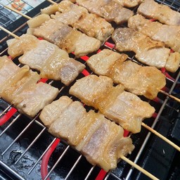 หมูปิ้งโบราณ เนื้อย่าง แม่อาเนีย