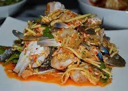 ยำมะม่วงปูม้า