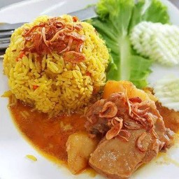 ข้าวหมกมัสมั่นไก่