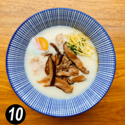 14. โจ๊ก หมู + เครื่องใน เห็ดหอม (ใส่ไข่)